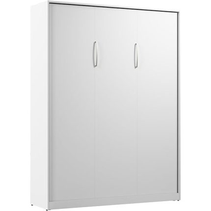 Claremont 65W Queen Murphy Bed in White, Sleeping Arrangement for Multipurpose Area, Bedroom, Guest Room, or Living Room